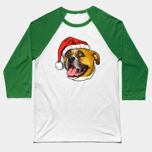 Christmas Boxer Baseball T-Shirt